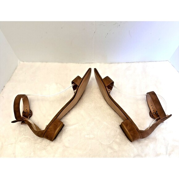 Gianvito Rossi Portofino Beige Suede Buckle-Fastening Sandals Sz 10 Italy $ 795 - Picture 11 of 16